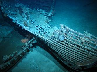Boat lying across what is believed to be 36-foot motor pinnace